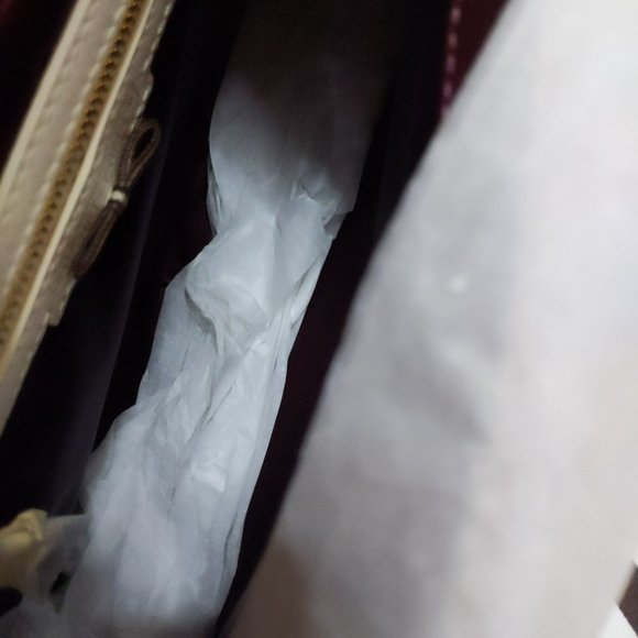 NWOT Henri Bendel 712 Convertible Shoulder Bag in Oxblood - Picture 11 of 16